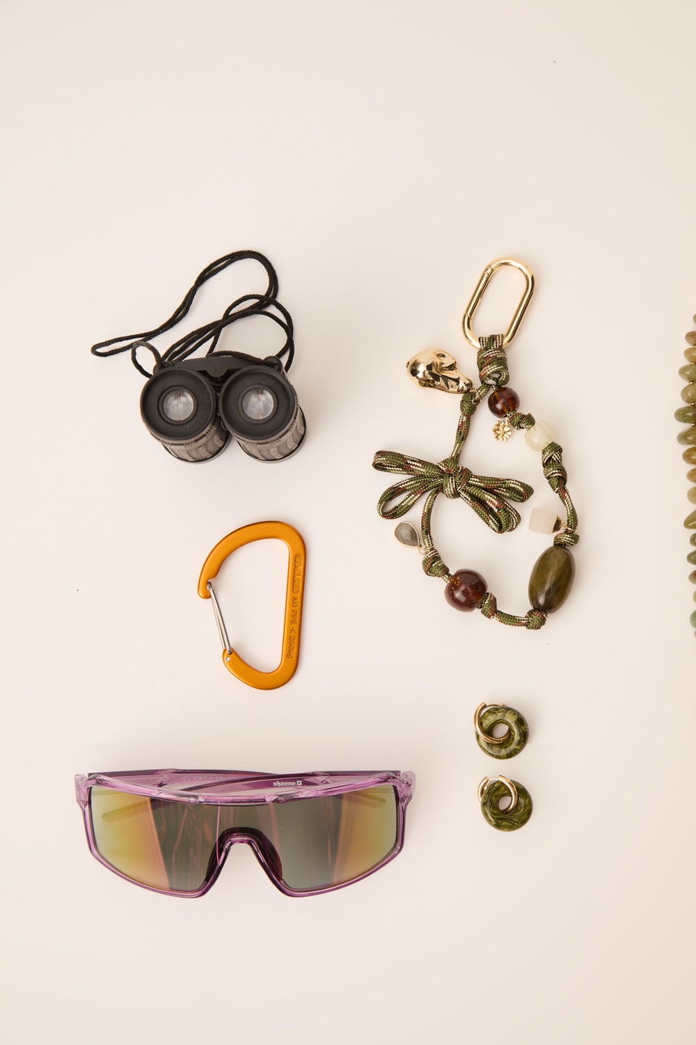 Boucles D'Oreilles Madou Algue