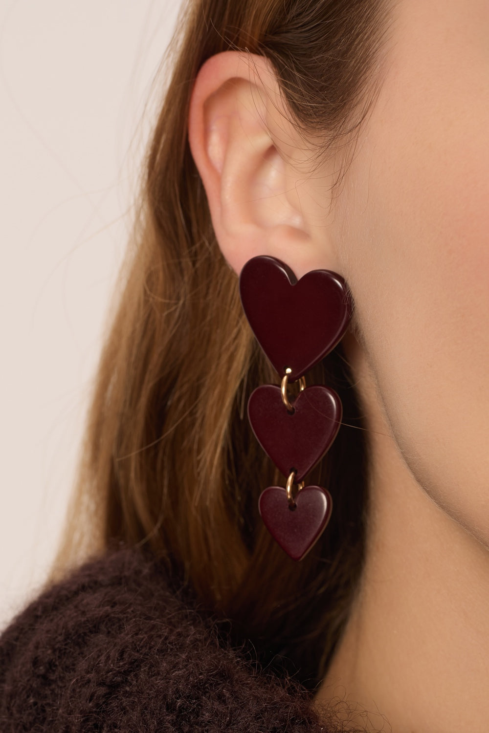 Boucles D'Oreilles Maureen Prune