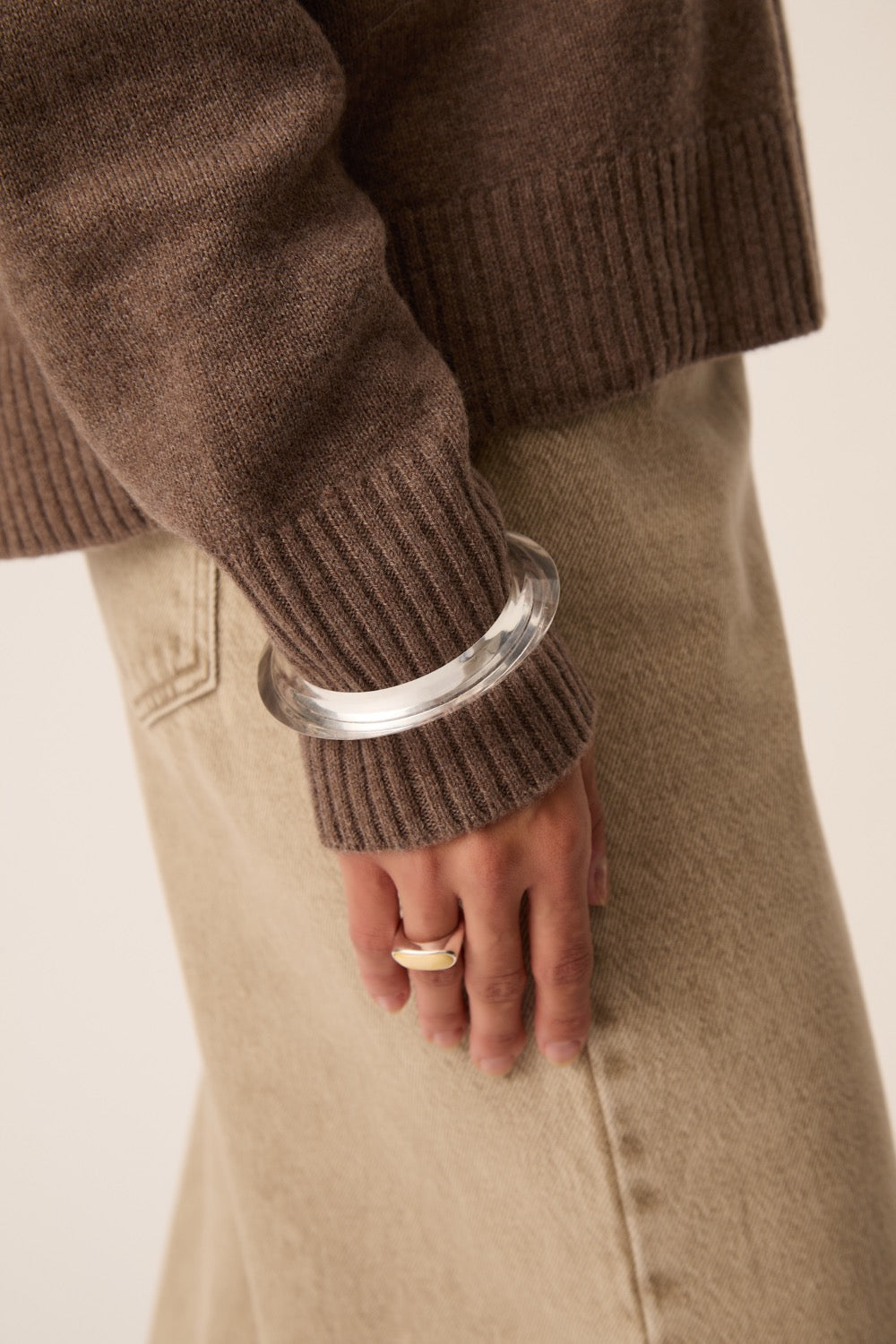 Bracciale rigido Melli Trasparente