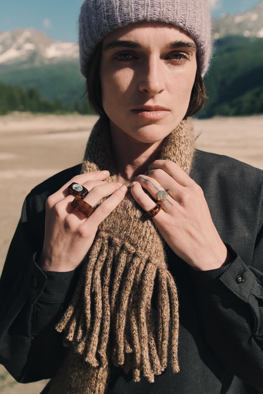 Bague Morine Ecaille
