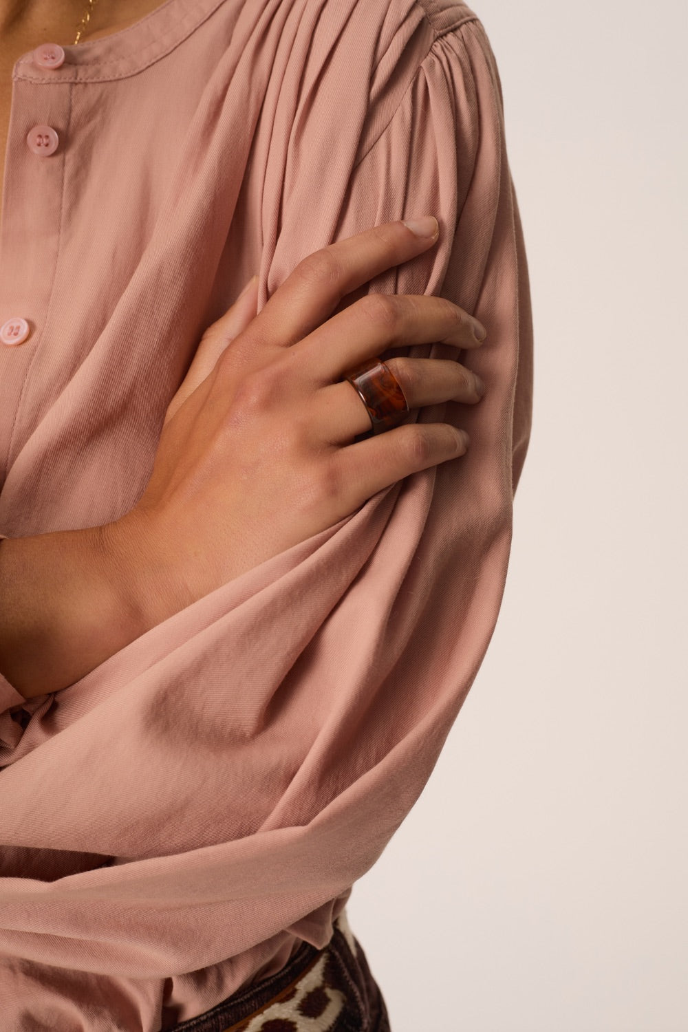 Bague Moon Ecaille