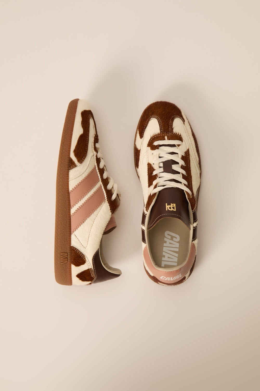 Sneakers Pulse White Cow Print