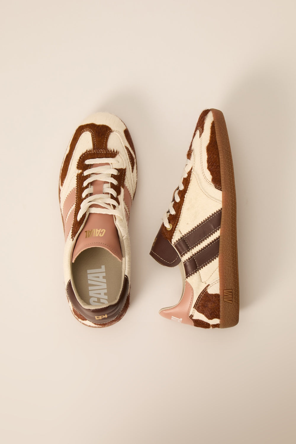 Sneakers Pulse White Cow Print