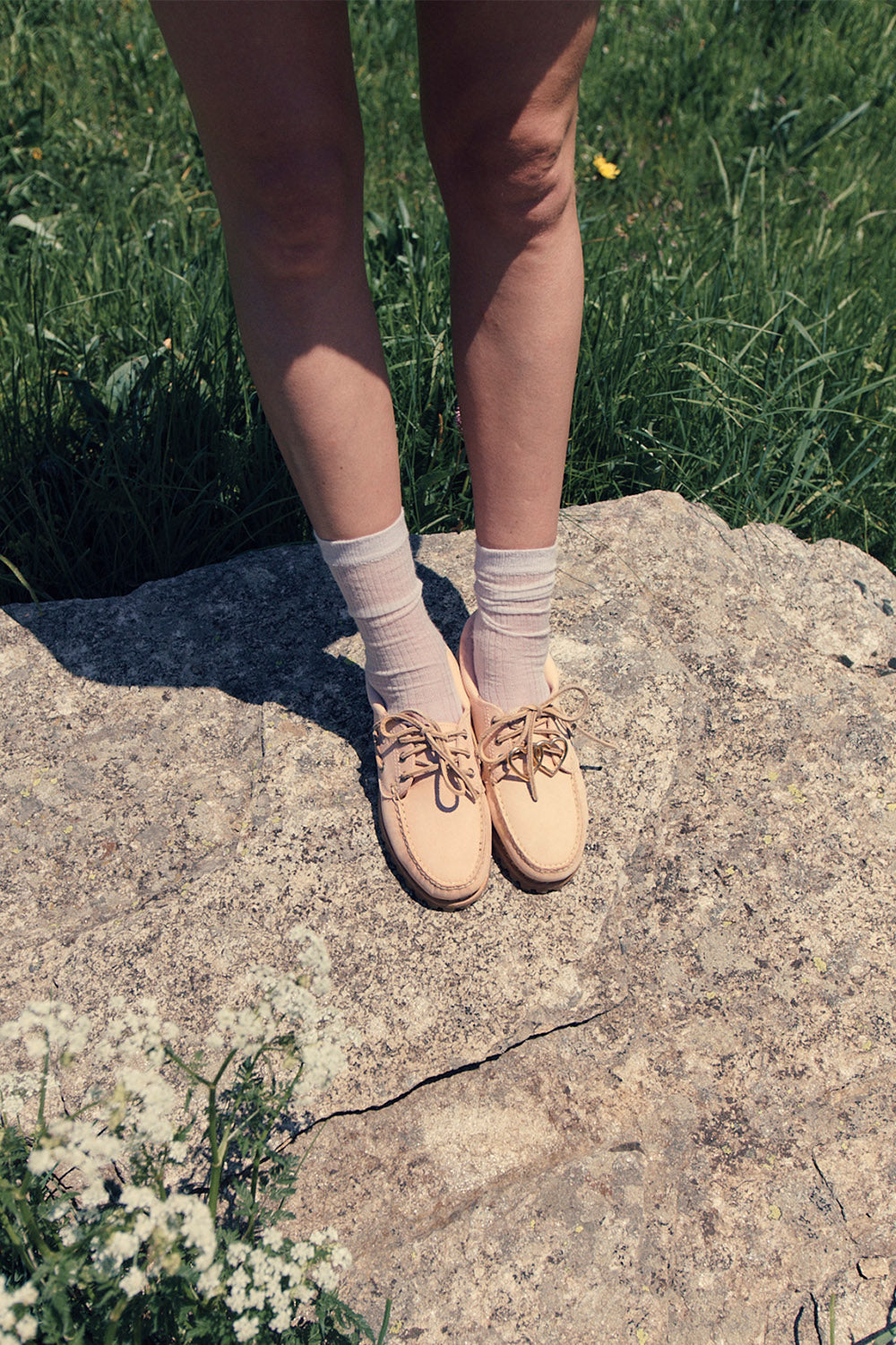 Chaussures bateau Authentic Boat rose