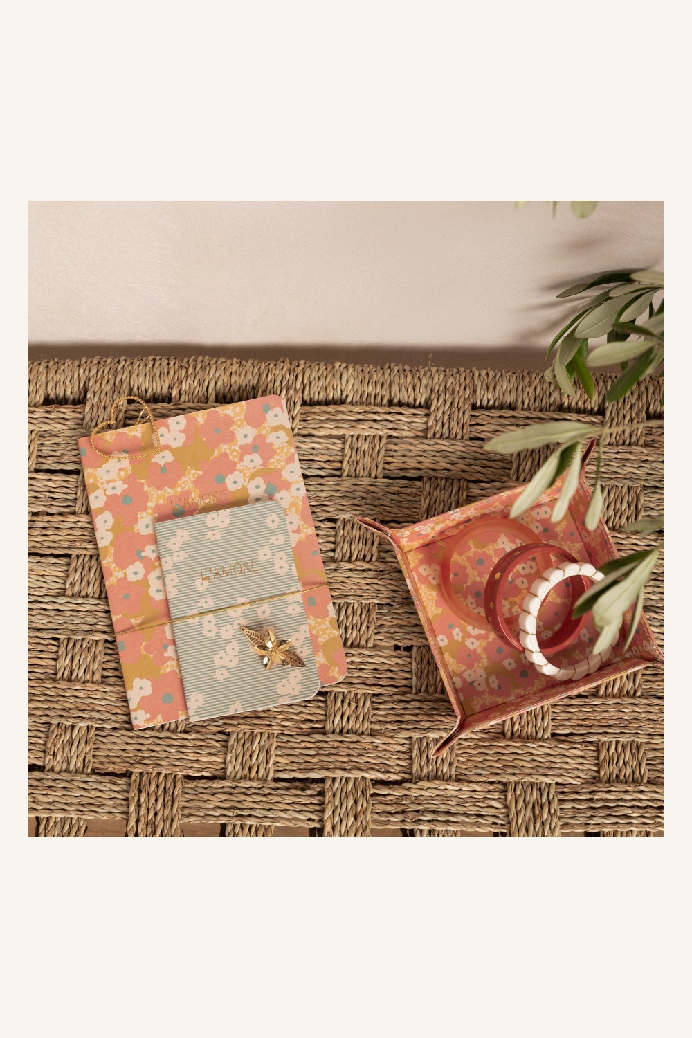 Barrette Eglantine Or