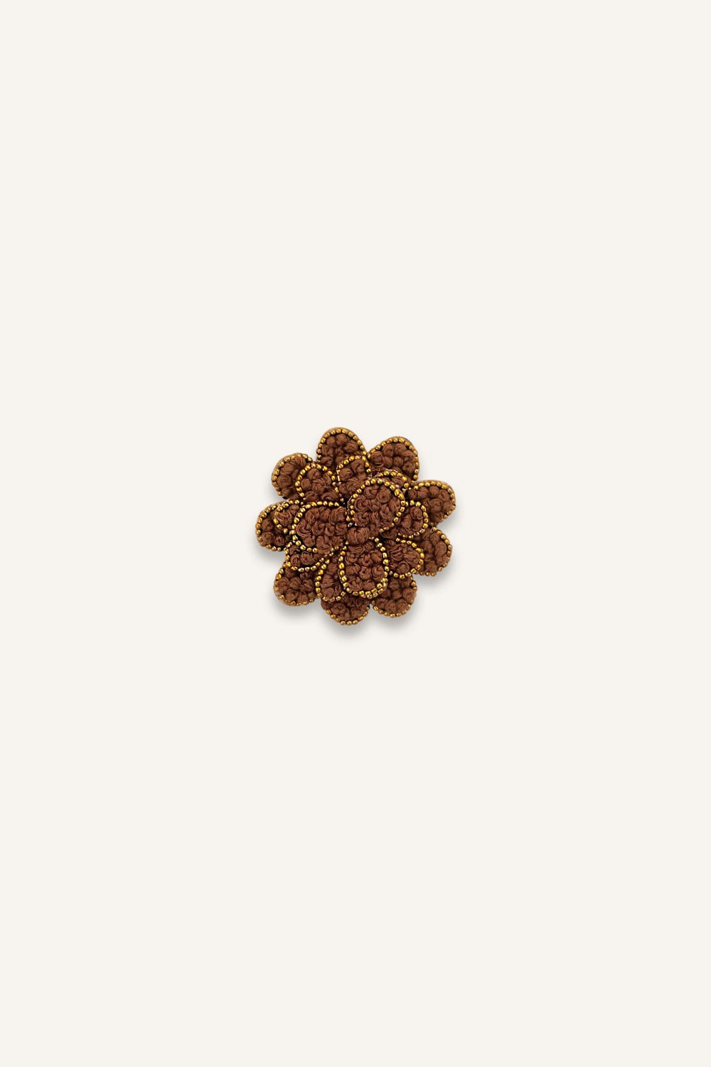Broche Floris Vison