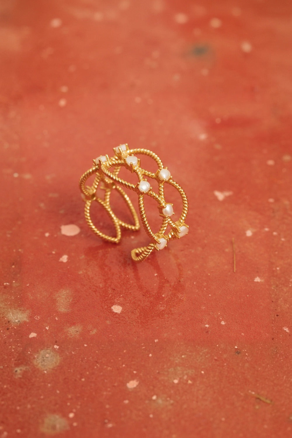 Bague Amiy Perle Blanche