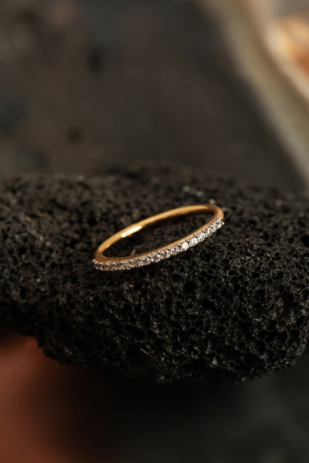 Bague Saly Zircon Blanc
