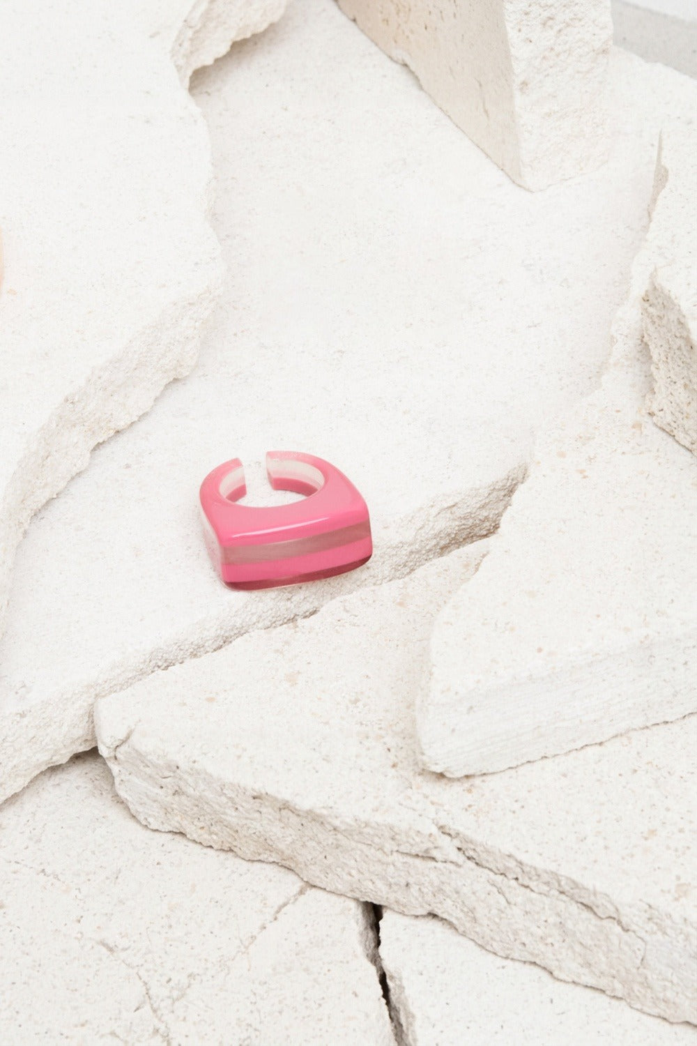 Bague Luis Fuschia/Cristal