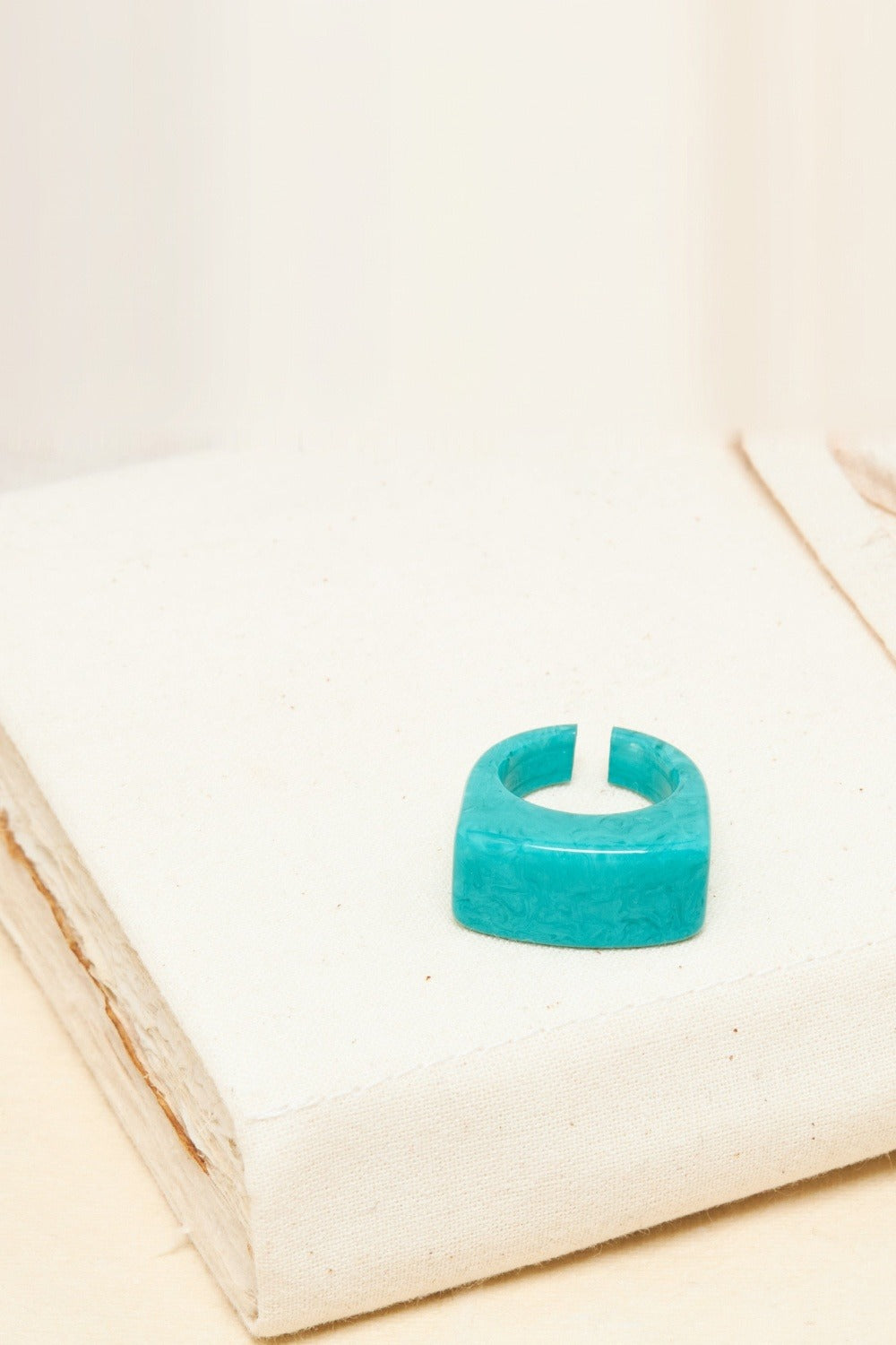 Bague Luis Menthe Cristal