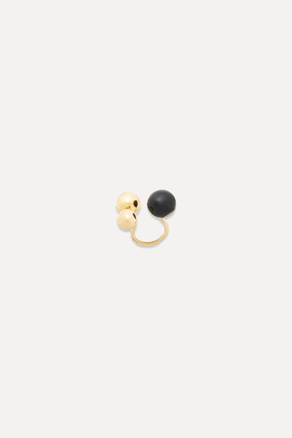 bague Maude  Noir