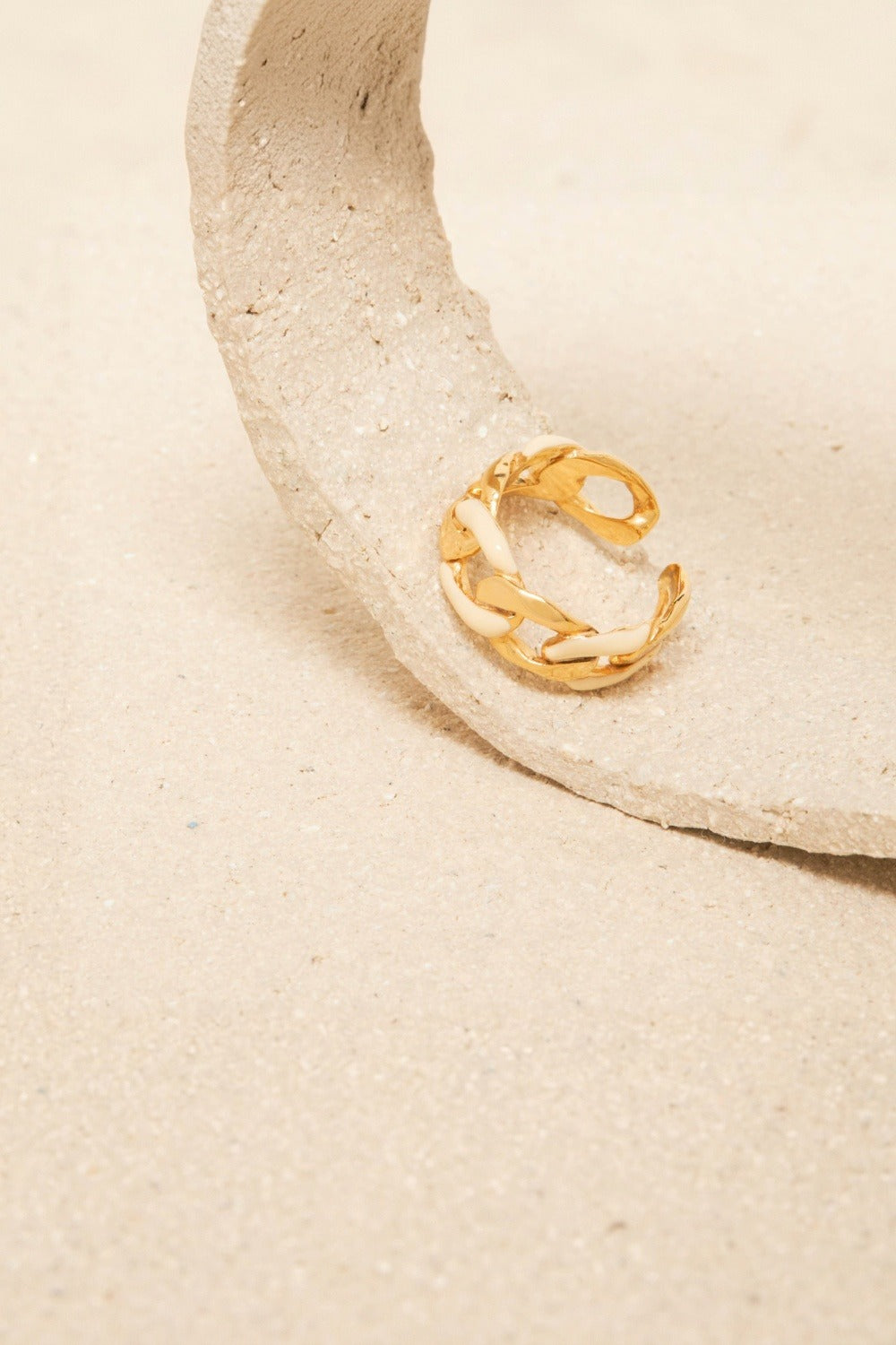 Bague Chainne Ecru