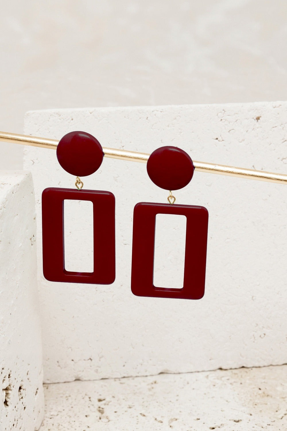 Boucles D'Oreilles Viviane Bordeaux