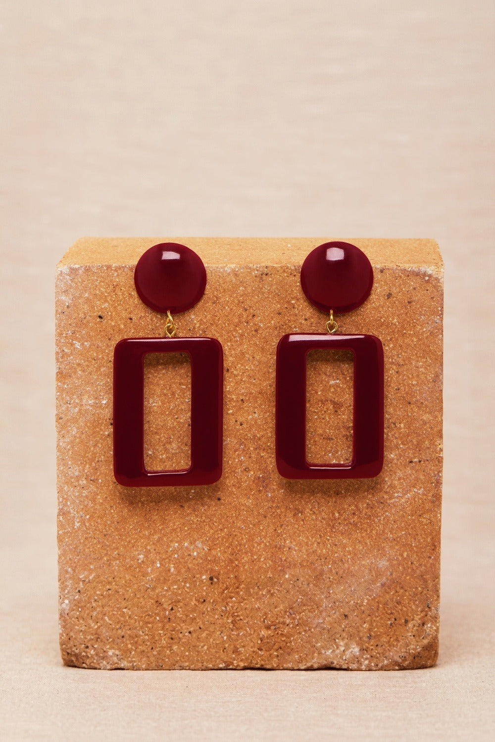 Boucles D'Oreilles Viviane Bordeaux