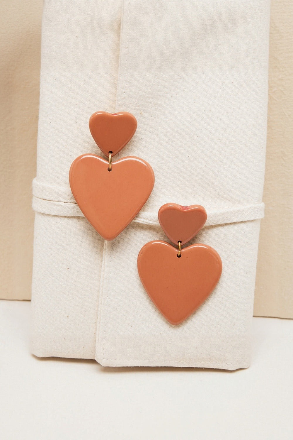 Boucles D'Oreilles Theophile Terracotta