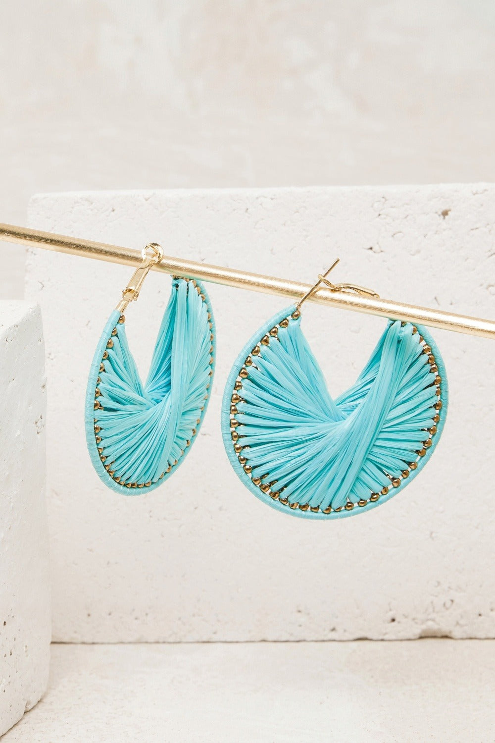 Créoles Gabriela Turquoise