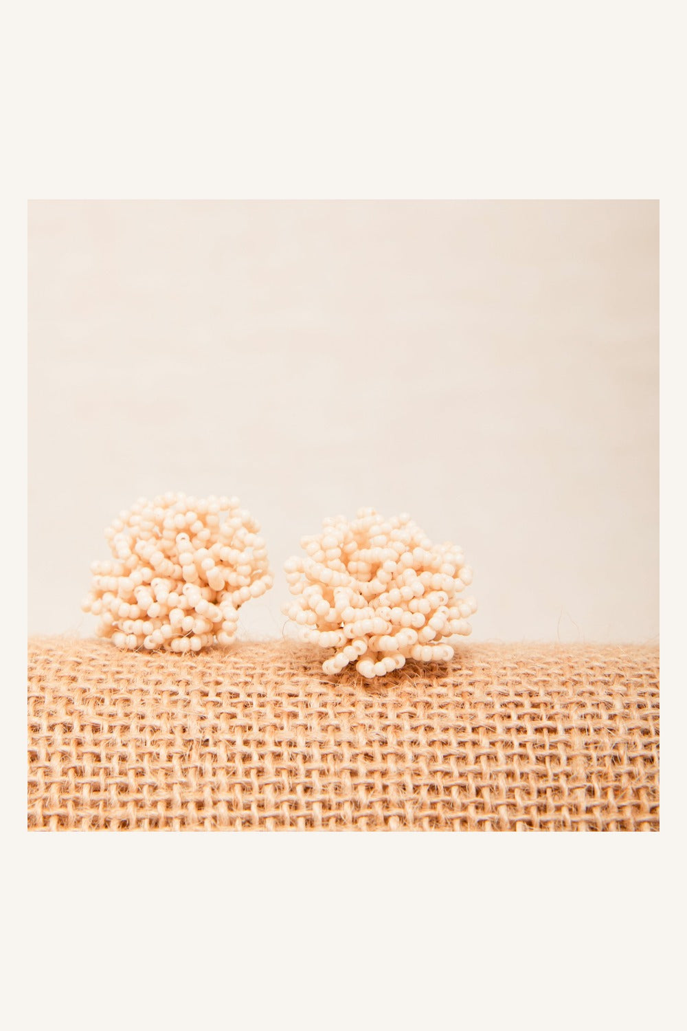Clips D'Oreilles Phybie Ecru