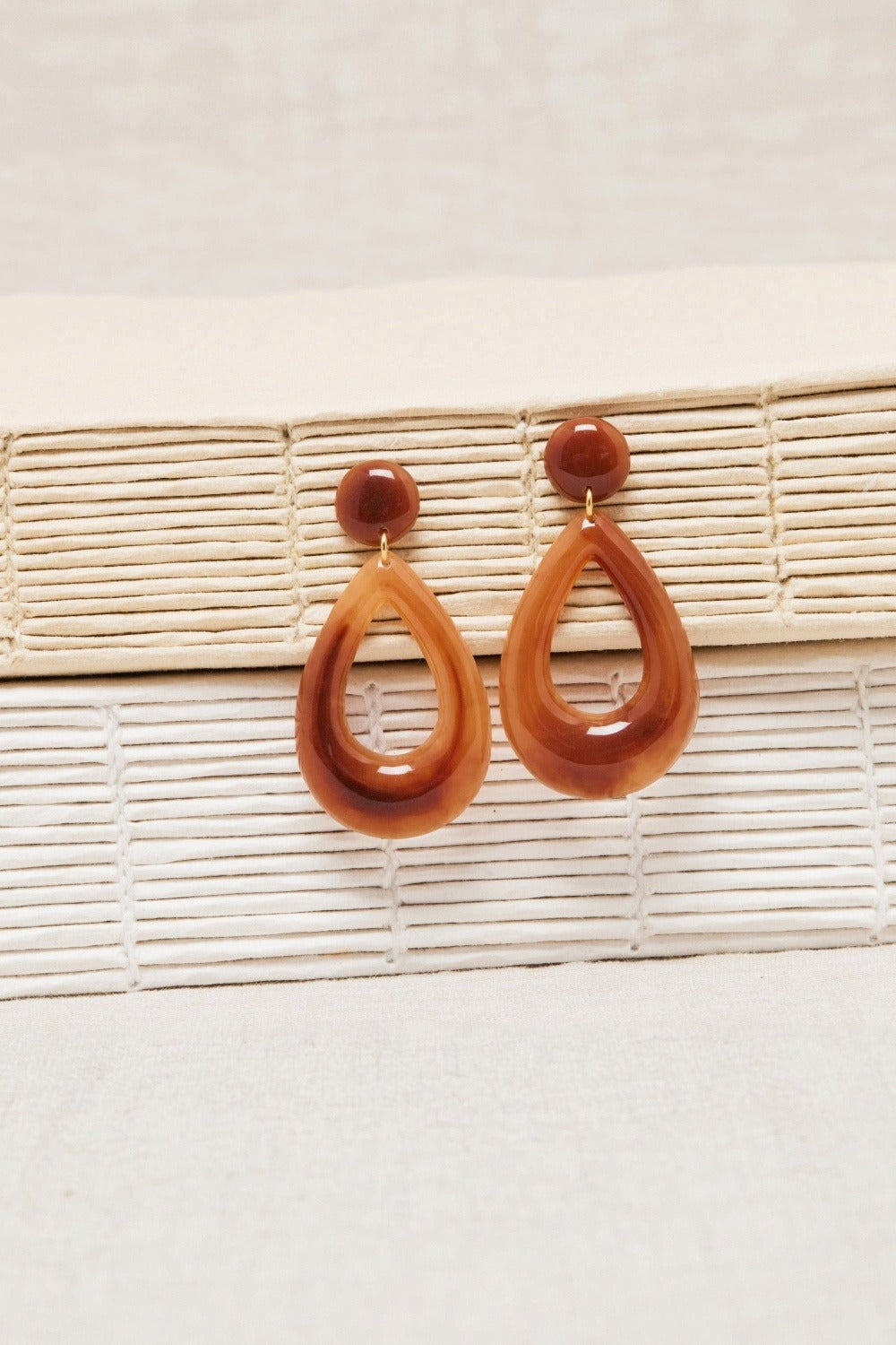 Boucles D'Oreilles Flavy Ecaille