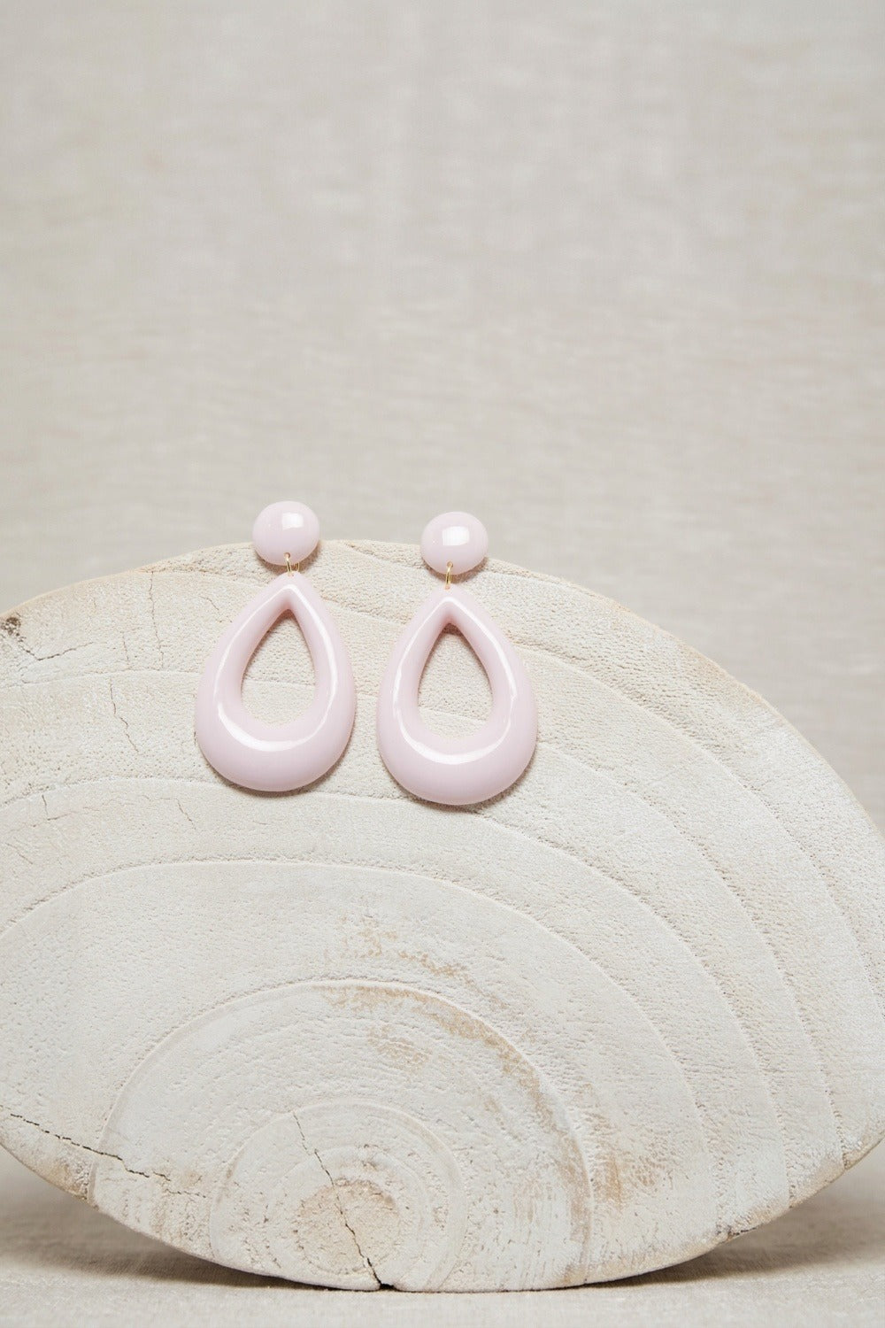 Boucles D'Oreilles Flavy Rose Quartz