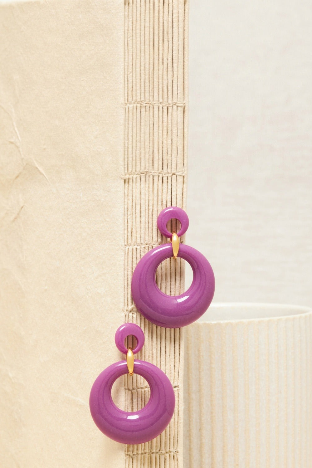 Boucles D'Oreilles Betty Violine