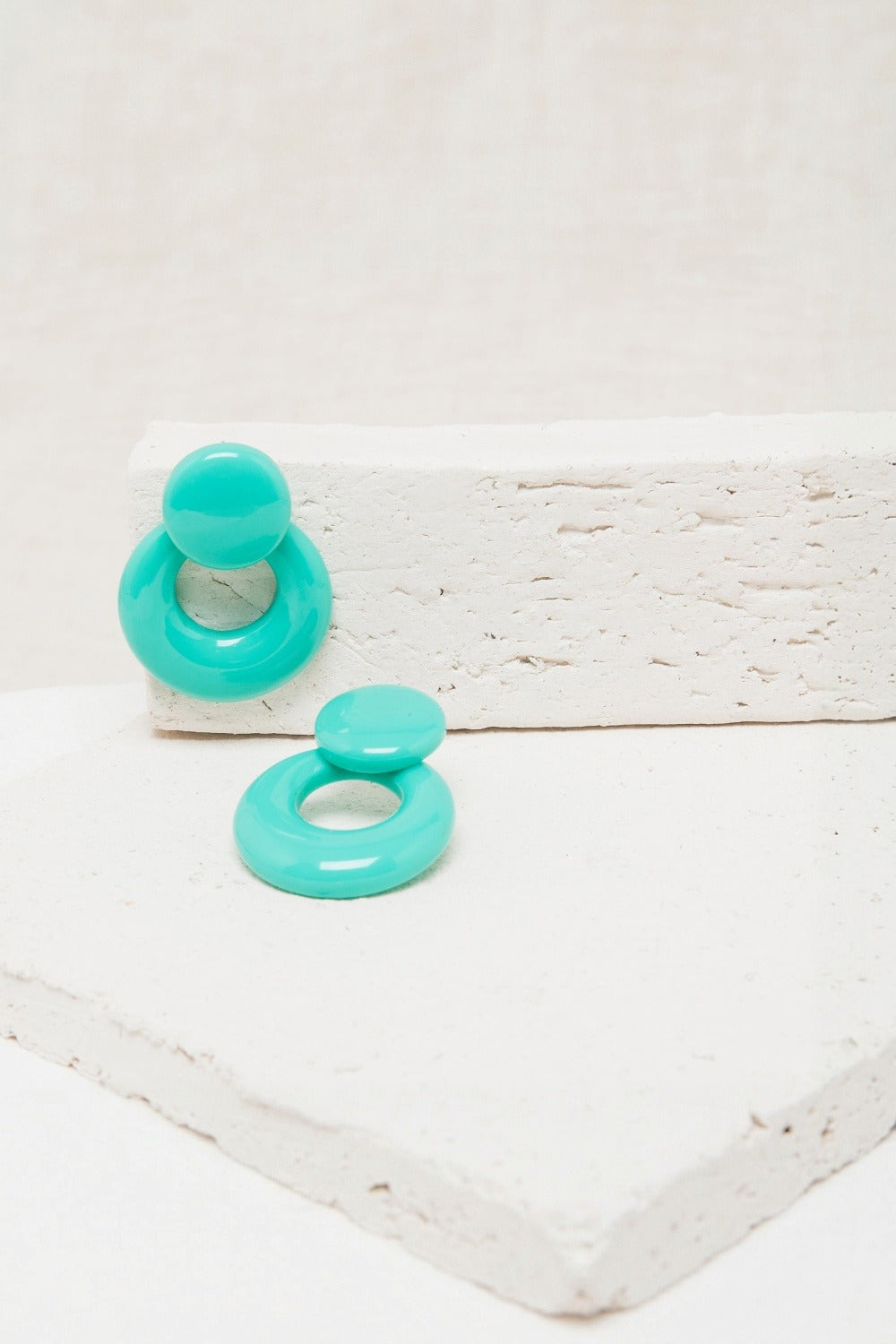 Clips D'Oreilles Enza Menthe
