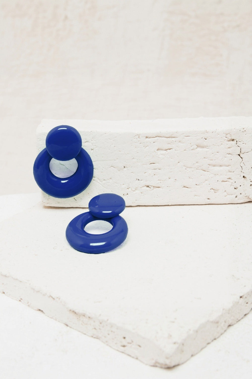 Clips D'Oreilles Enza Clip Cobalt