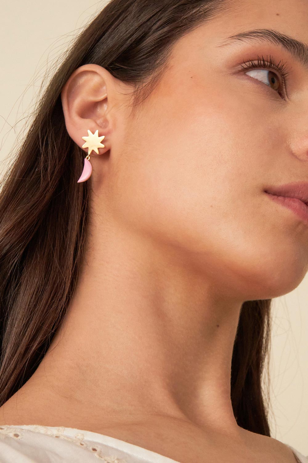 cosmos ola metal * earrings