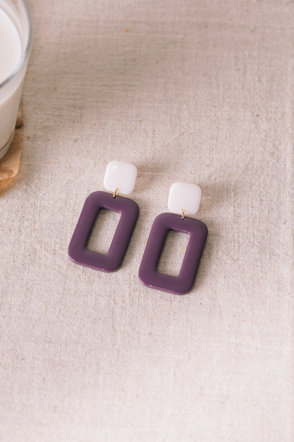 earrings precious sucre/violette