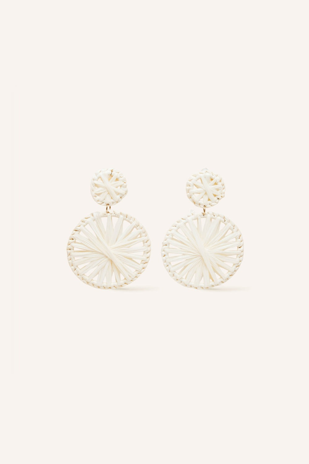 Boucles D'Oreilles Alyse Ecru