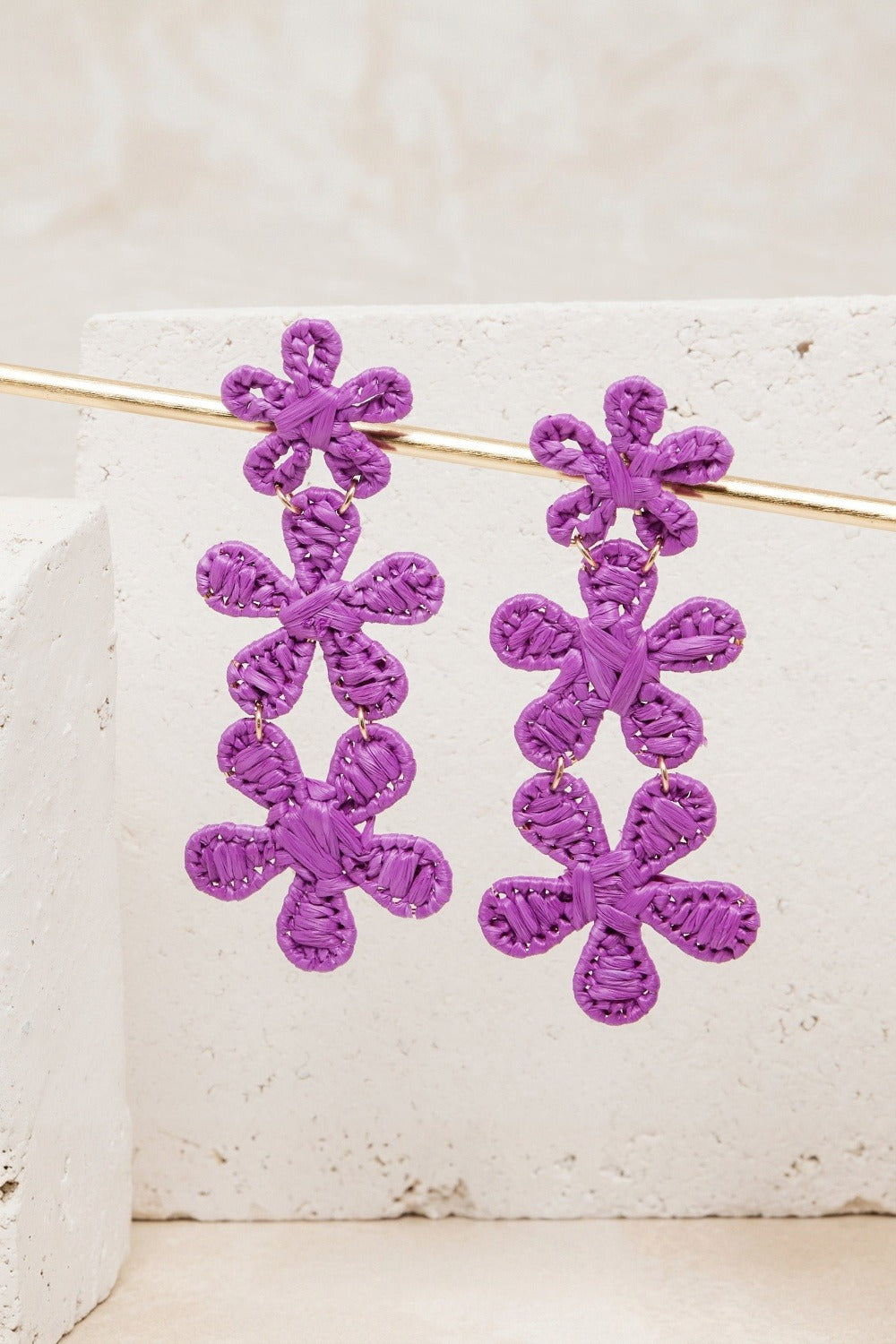 Boucles D'Oreilles Maelie Purple