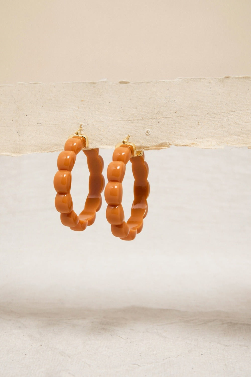 Boucles D'Oreilles Suzette Muscade