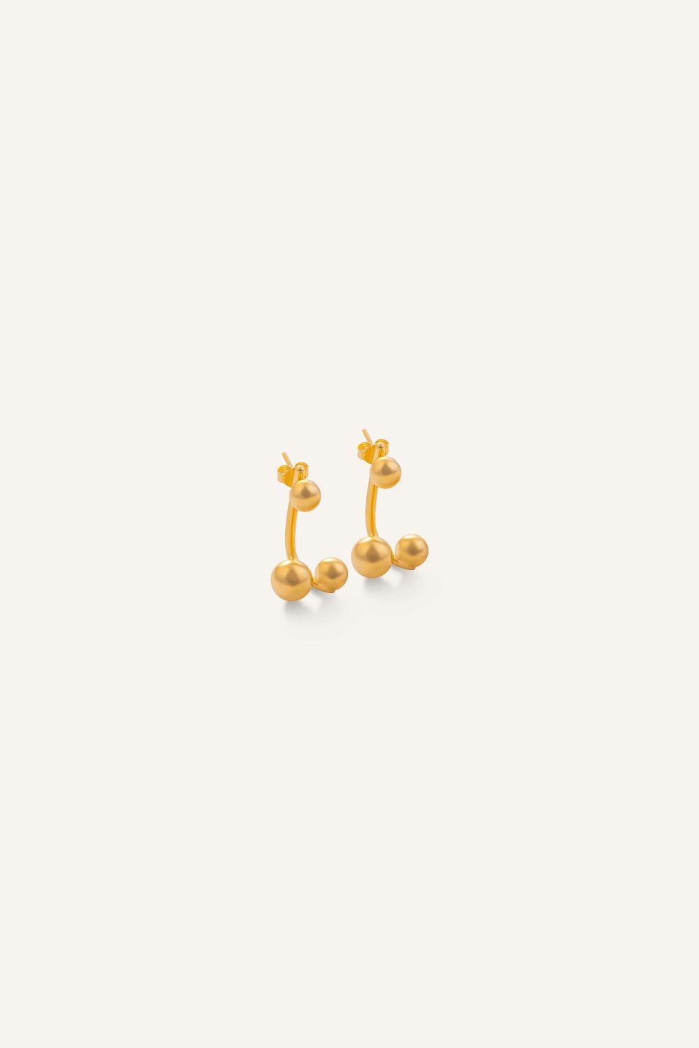 Boucles d'oreilles Jason  Or