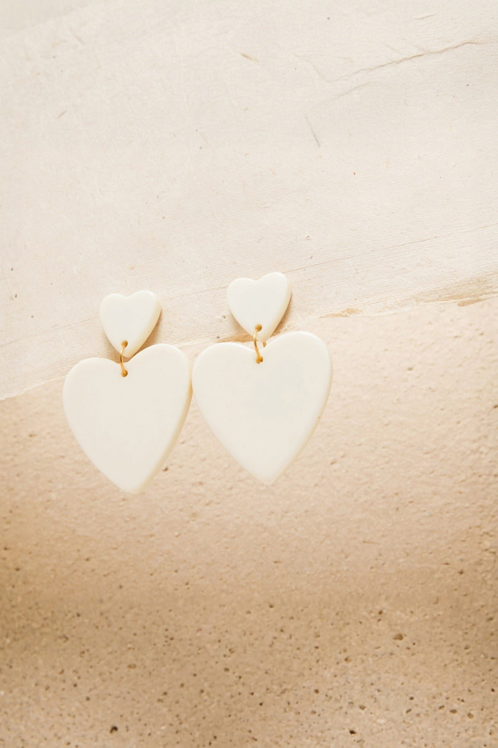 Boucles D'Oreilles Mini Theophile Ecru