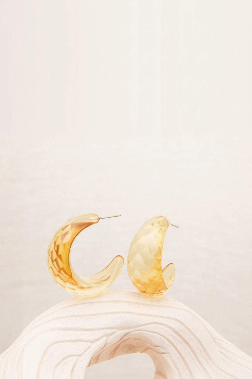 Boucles D'Oreilles Irena Curry Transparent