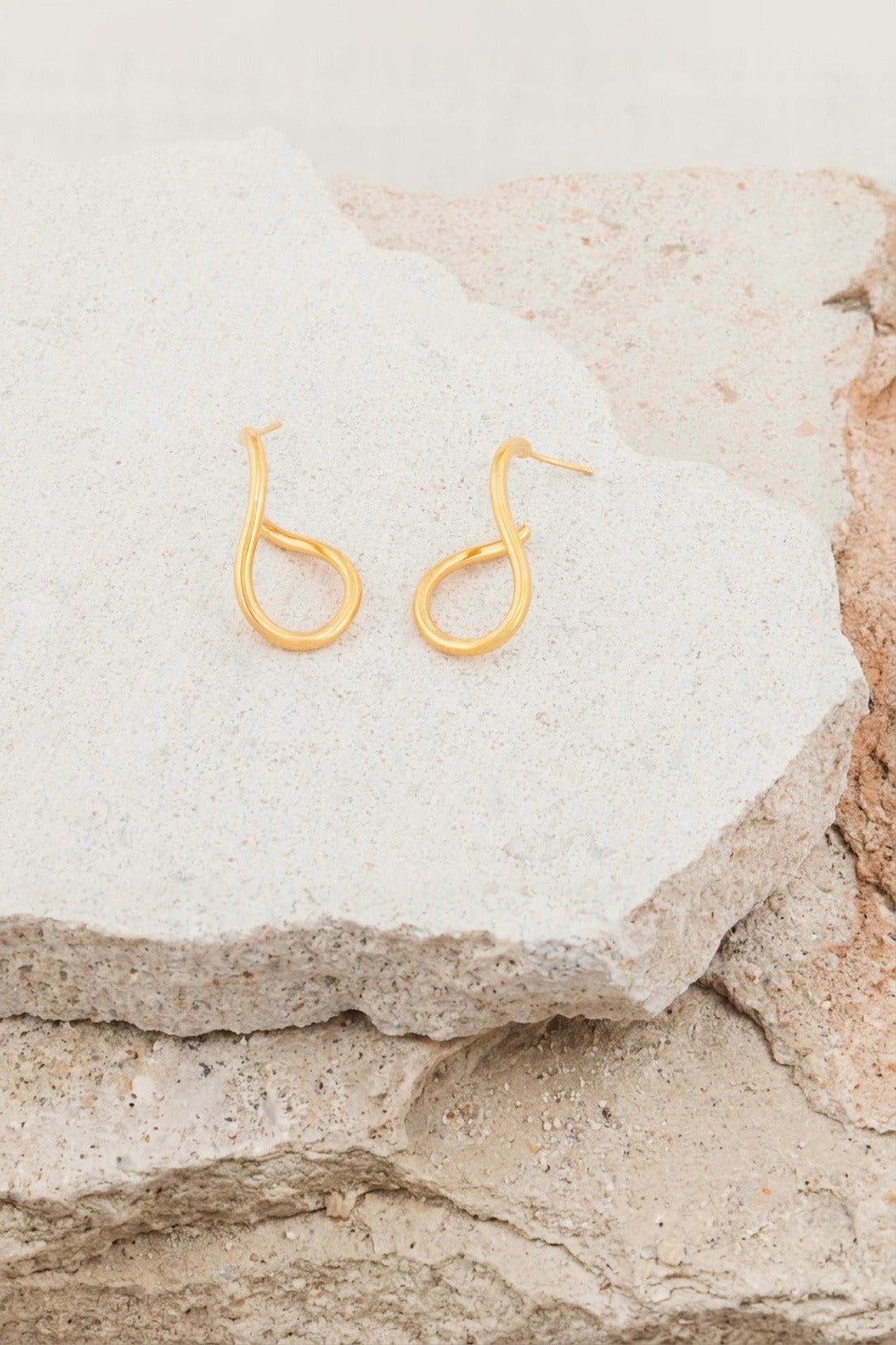 Boucles d'oreilles Infinity Or