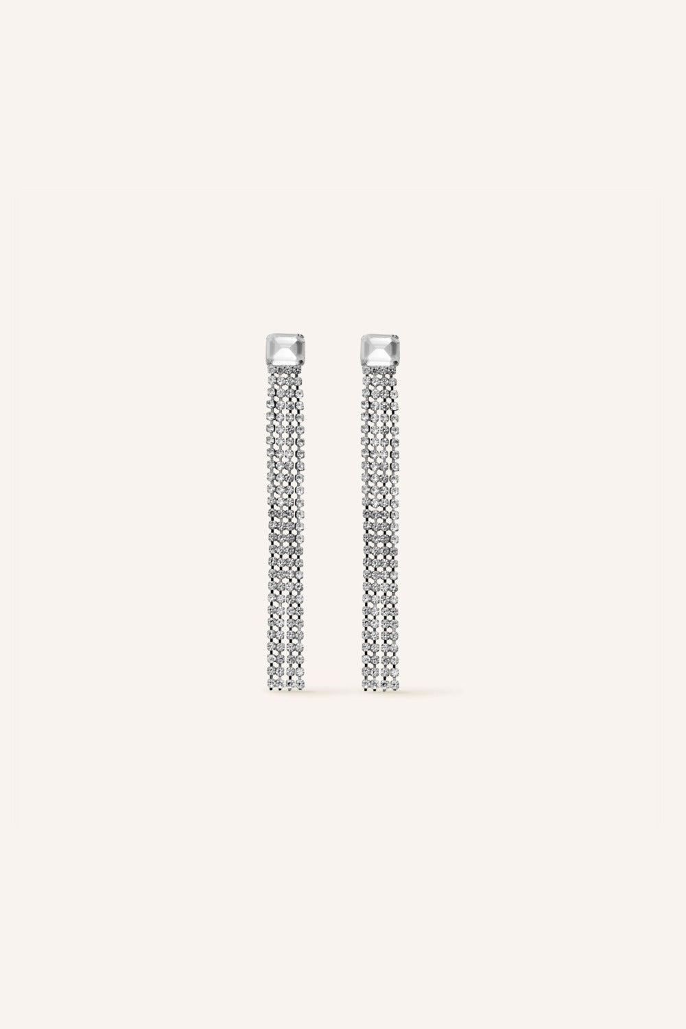 Boucles d'oreilles Scarlet Argent