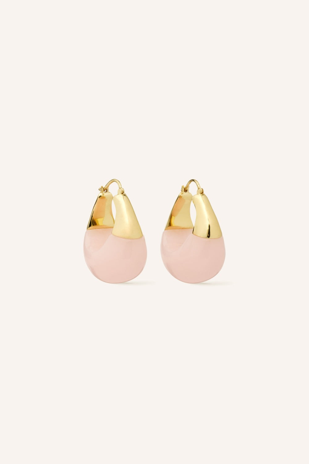 Créoles Thade Agate Rose