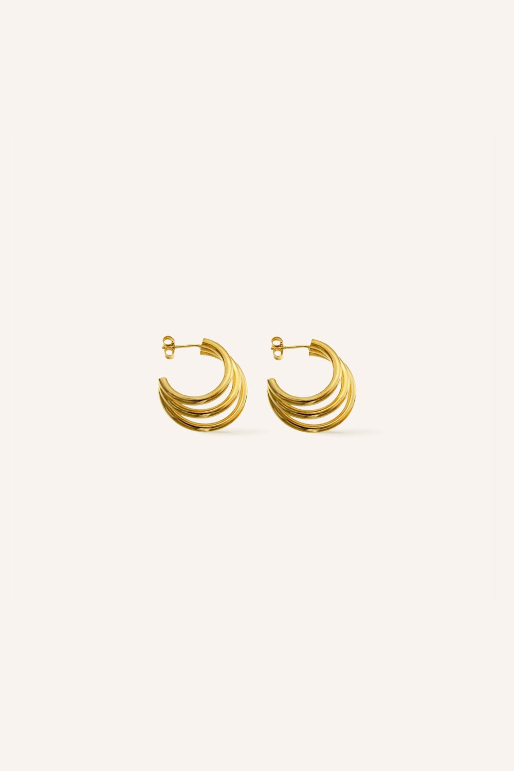 Boucles d'oreilles Trinity Or