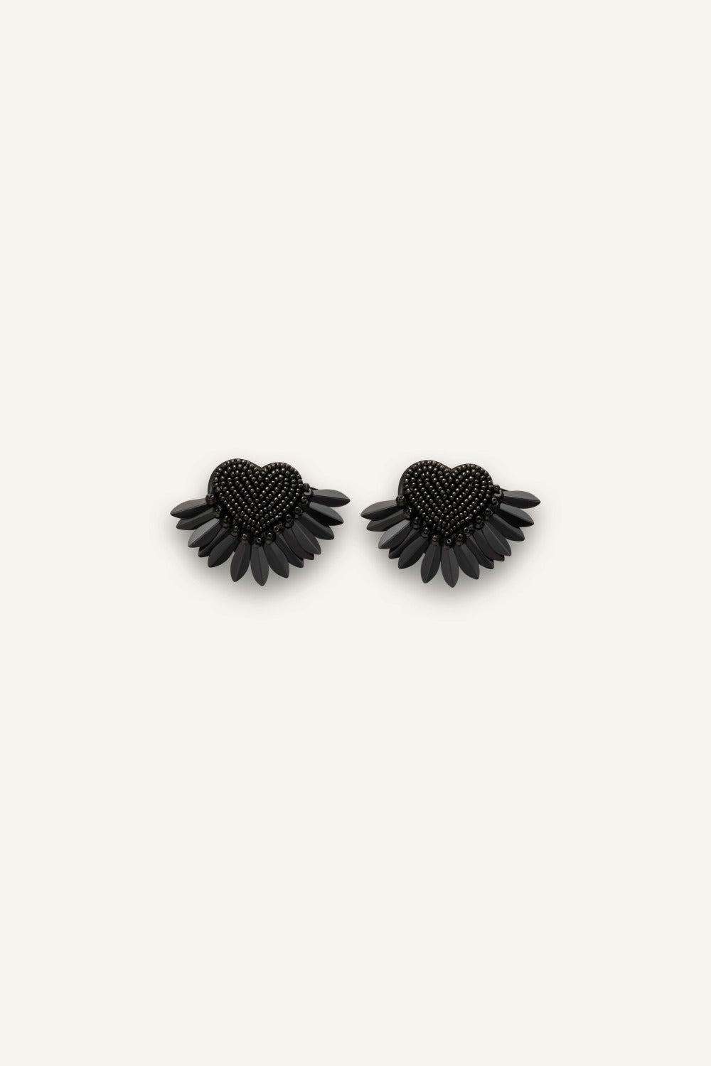 Boucles d'oreilles Mindy Noir