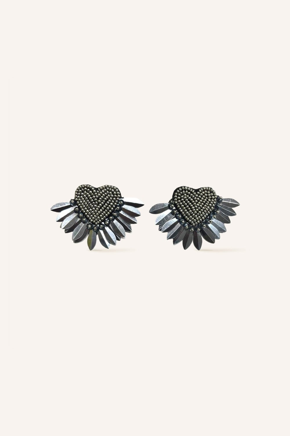 Boucles D'Oreilles Mindy Hematite
