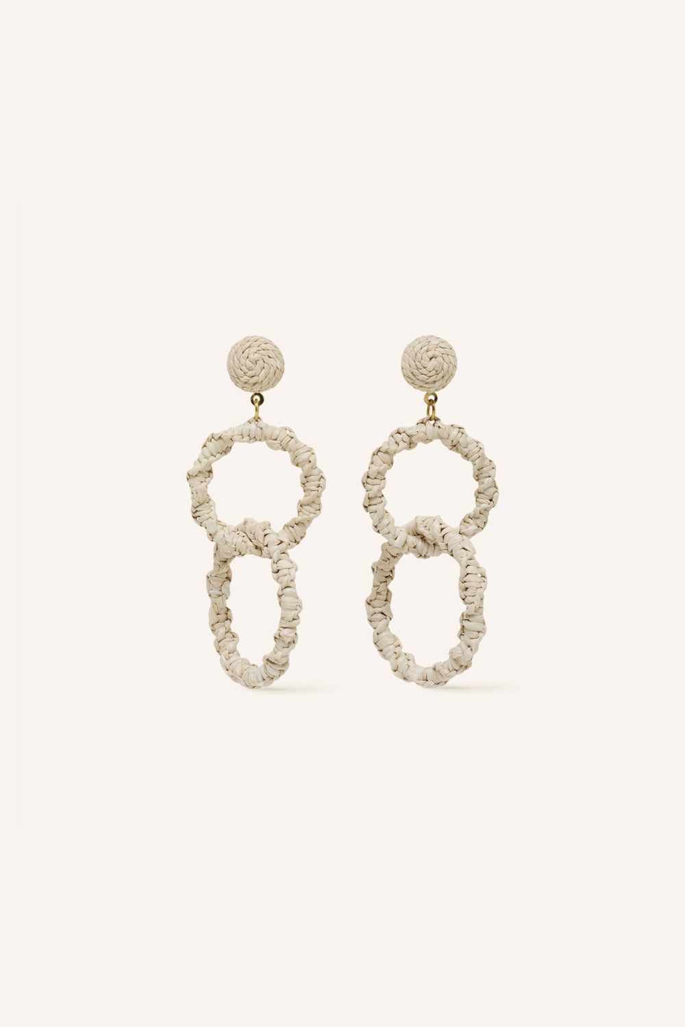Boucles D'Oreilles Oriane Latte