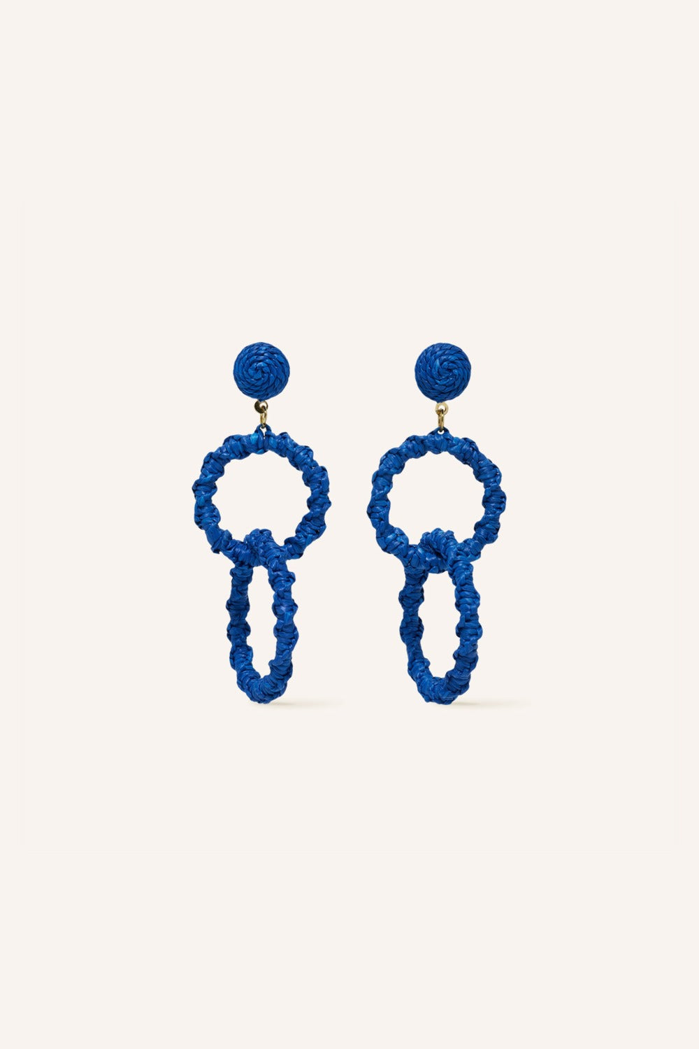 Boucles D'Oreilles Oriane Indigo