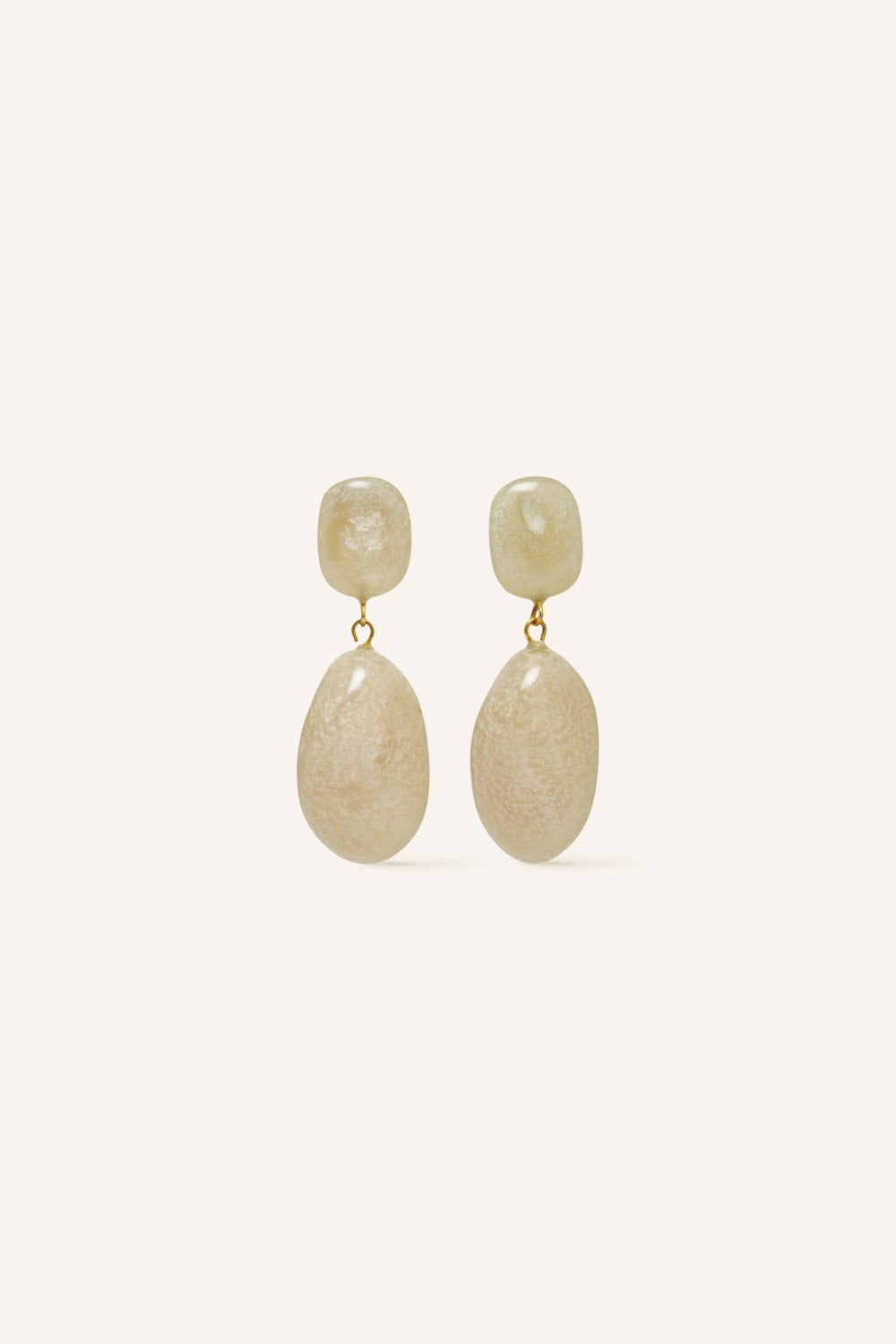 Boucles D'Oreilles Matylde Aqua Nacre