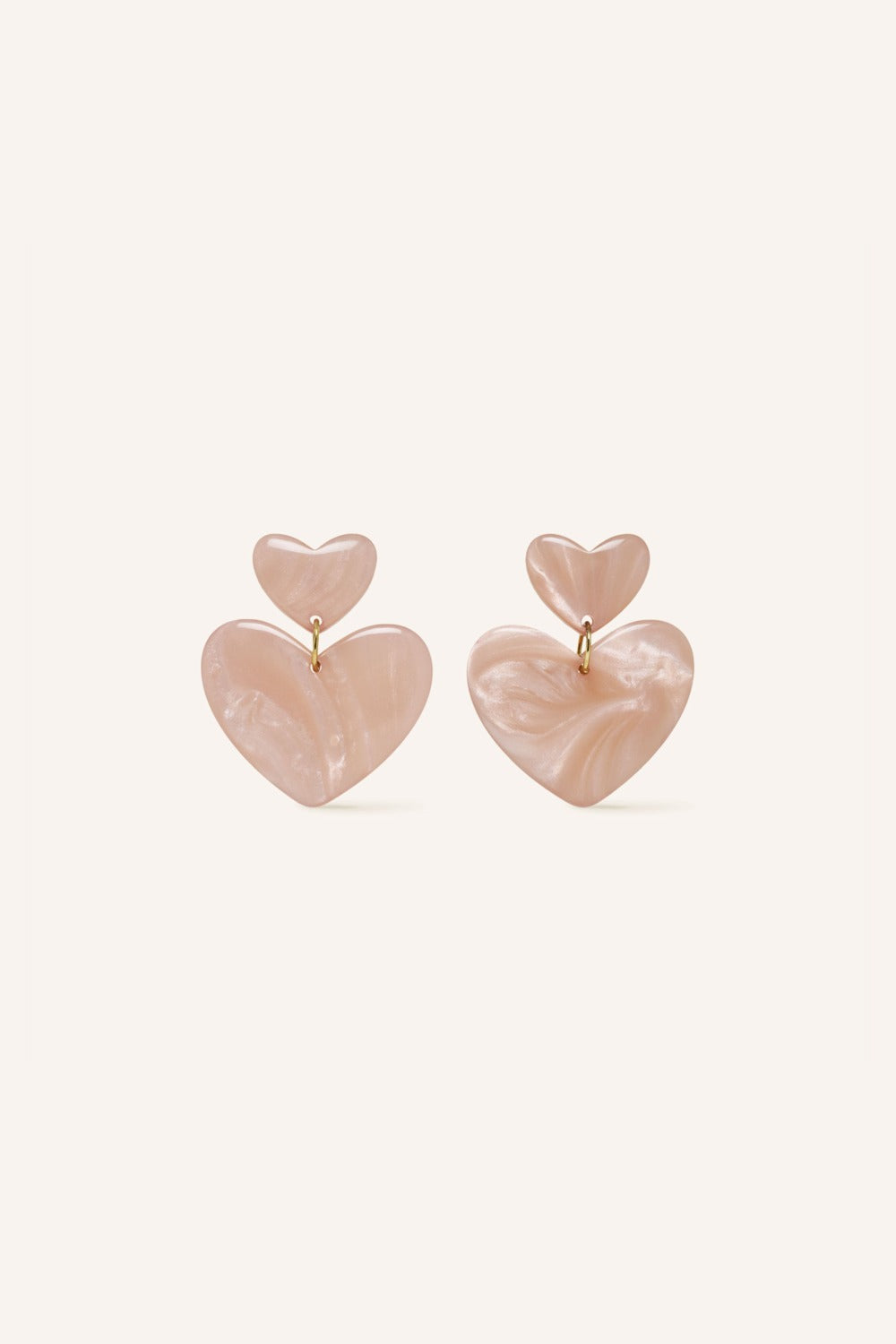 Boucles D'Oreilles Tea Orchide Nacre