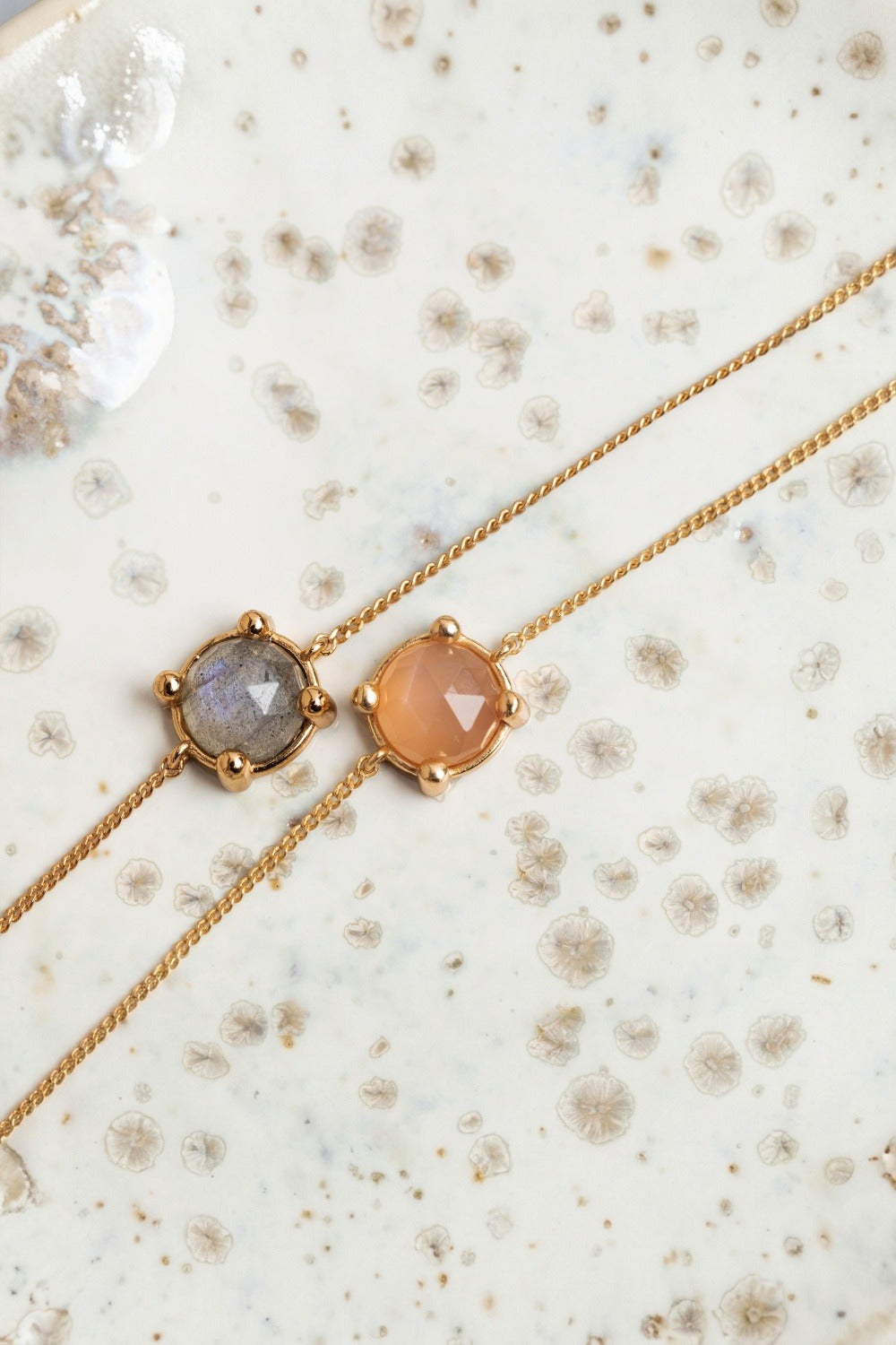 Bracelet  Barbara Pierre De Lune Orange