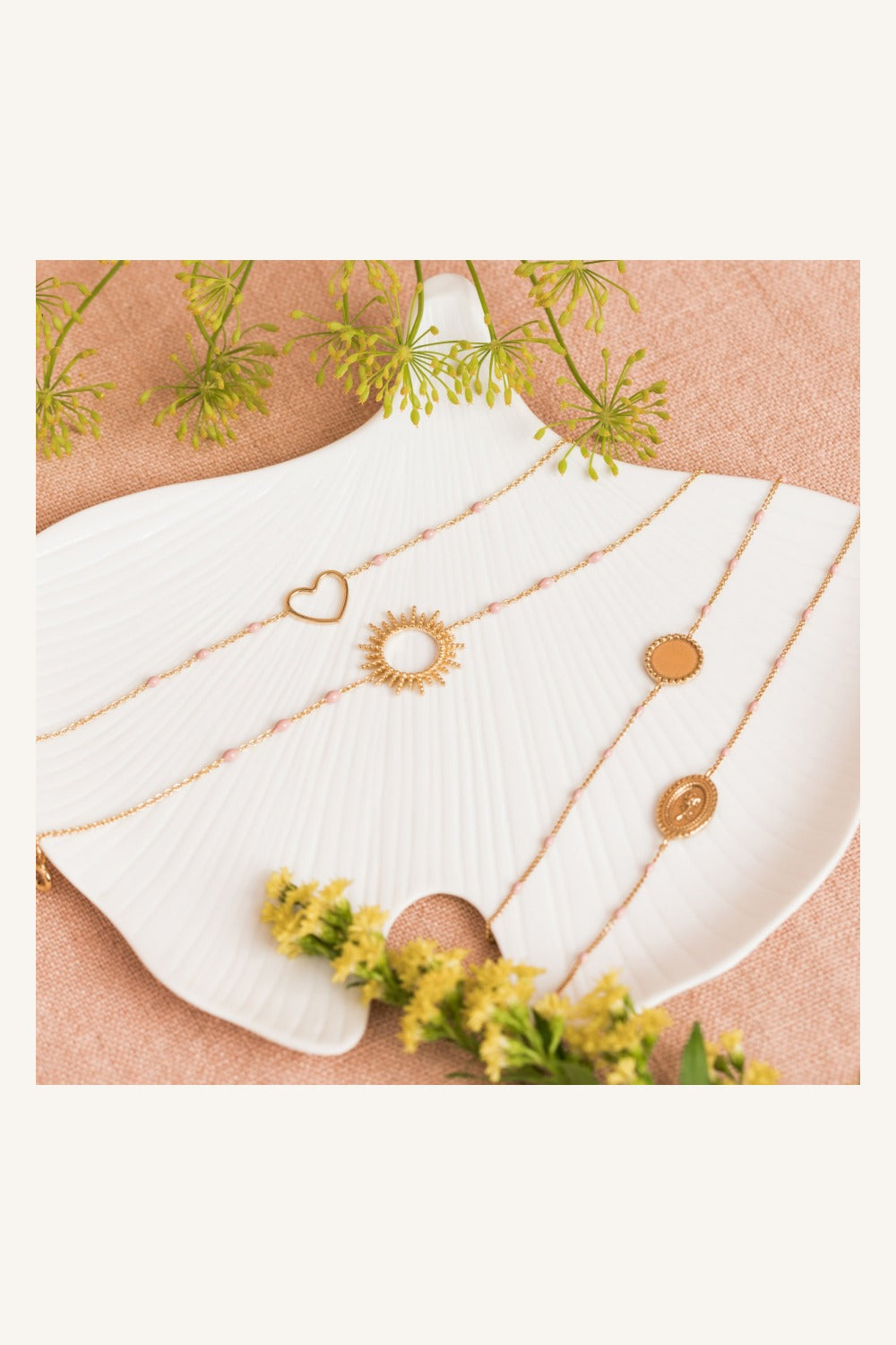 Bracelet Flower Poudre.