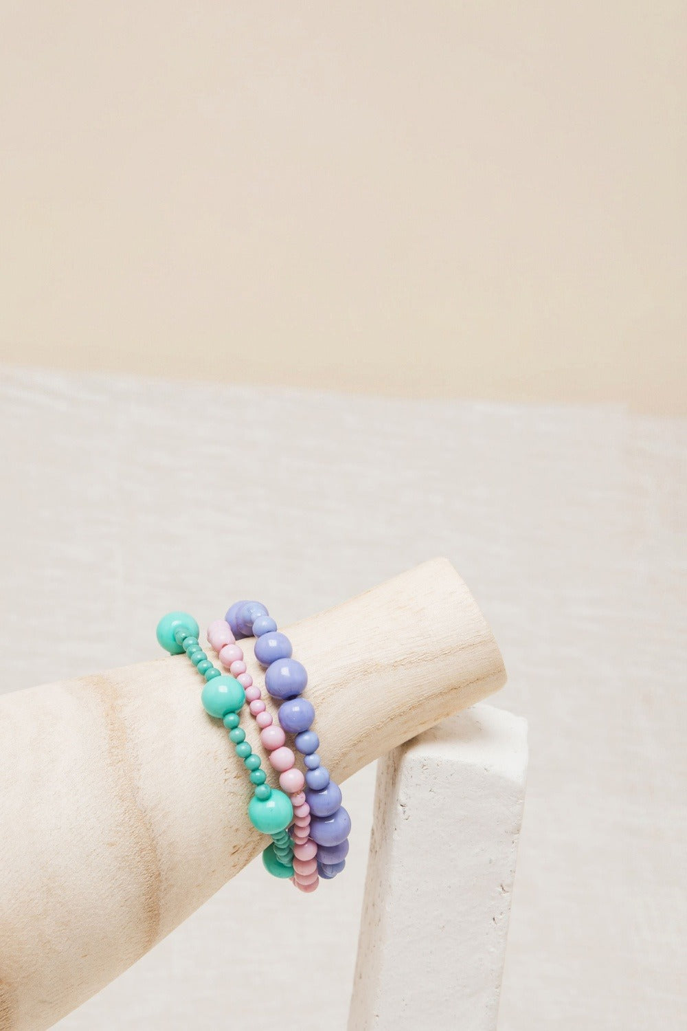 Set De Bracelets Gailor Mosaique / Menthe / Lilas