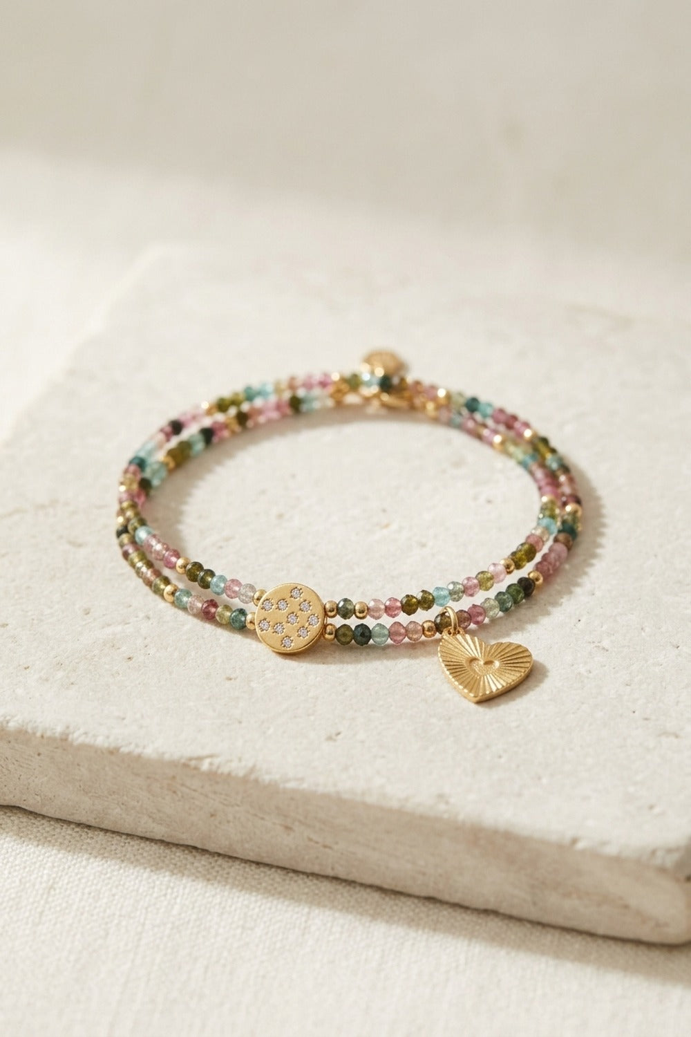 Bracelet Hena Tourmaline/Aqua