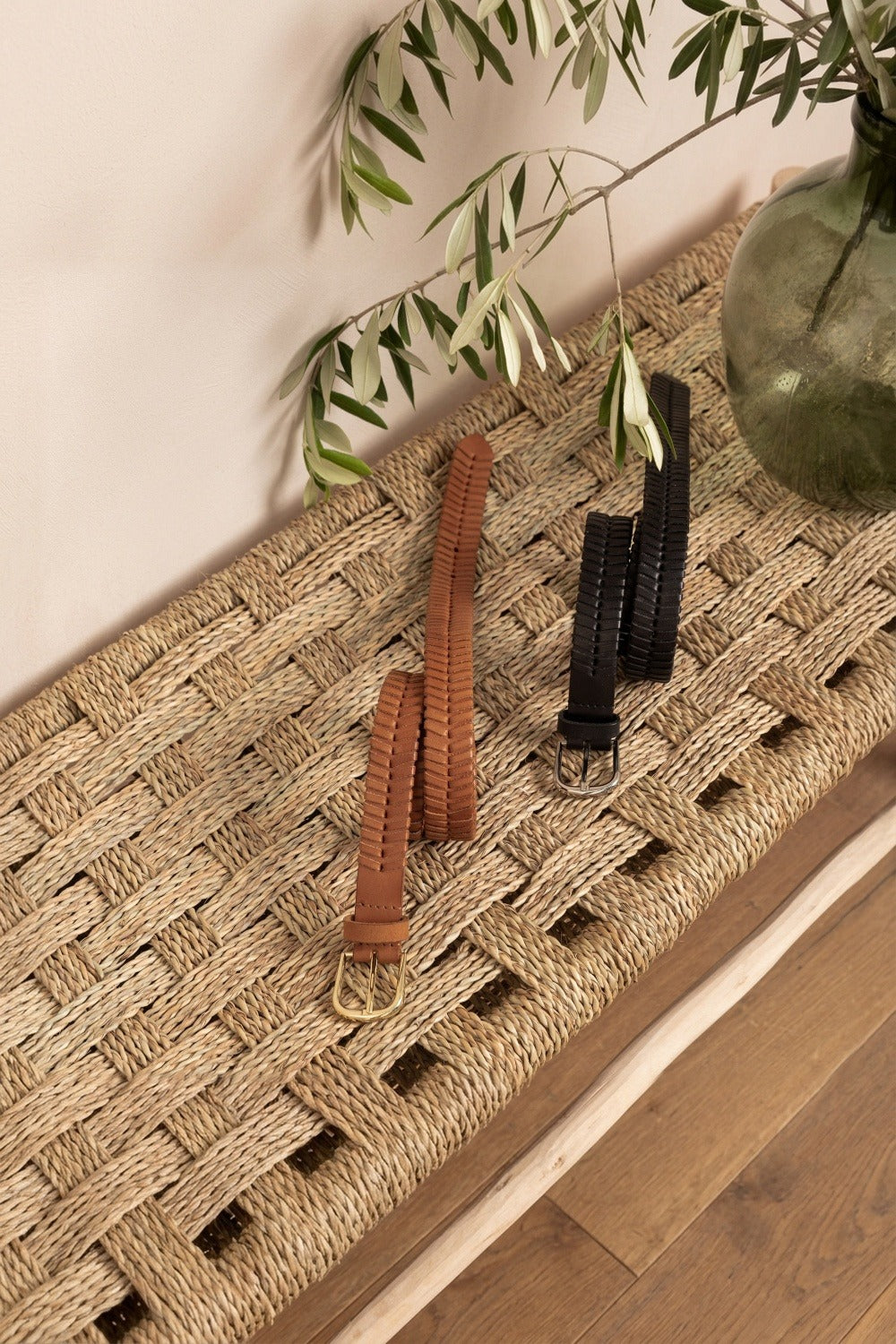 Ceinture Cuir Adrian Noisette