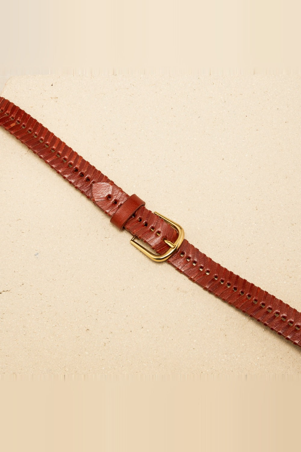 Ceinture Adrian Camel